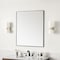 James Martin Vanities Rohe 36in Mirror, Matte Black 715-M36-MB - alternate 2